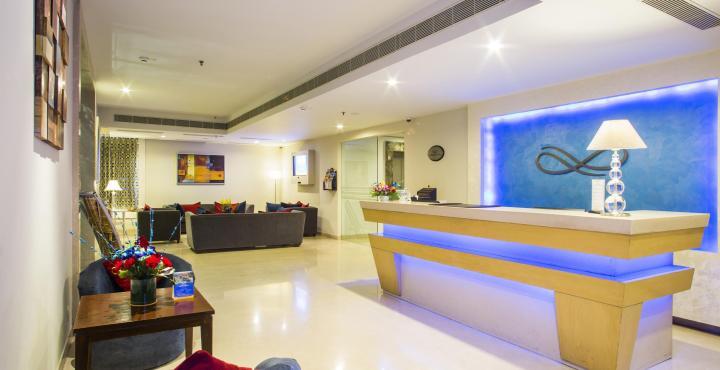 Sarovar Portico Naraina, Hotel Nova Deli Exterior foto